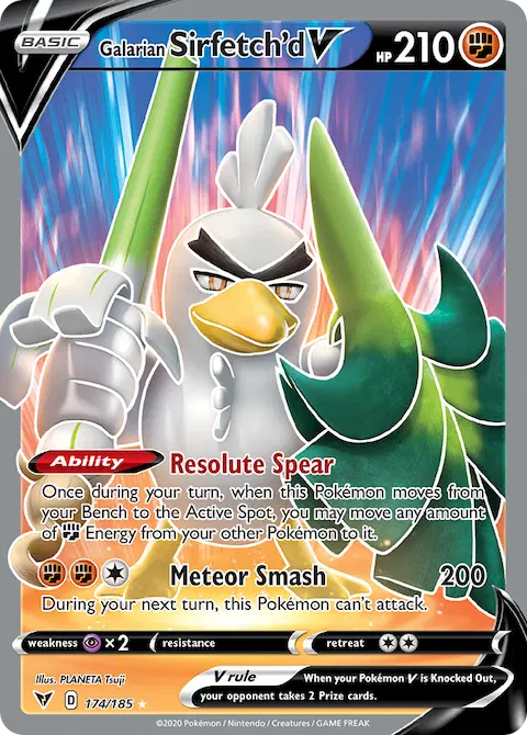 Galarian Sirfetch'd V, Vivid Voltage 174/185