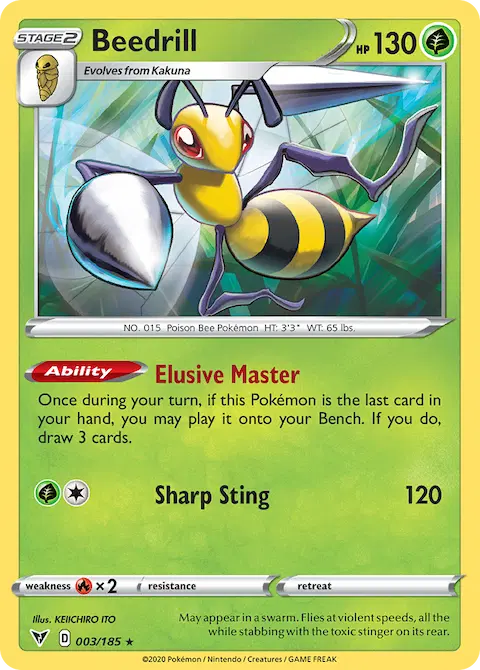 Beedrill, Vivid Voltage 3/185
