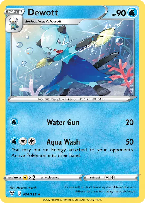 Dewott, Vivid Voltage 34/185