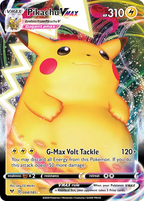 Pikachu VMAX, Vivid Voltage 44/185