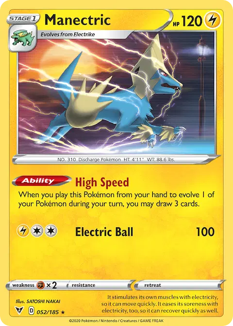 Manectric, Vivid Voltage 52/185