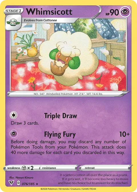 Whimsicott, Vivid Voltage 76/185