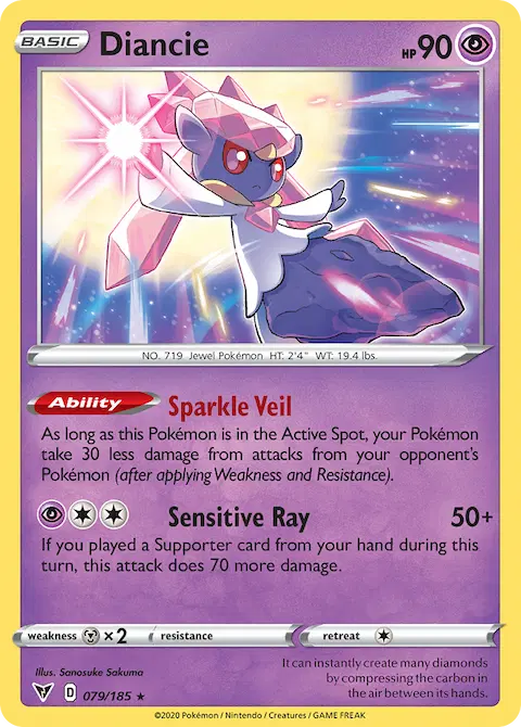 Diancie, Vivid Voltage 79/185