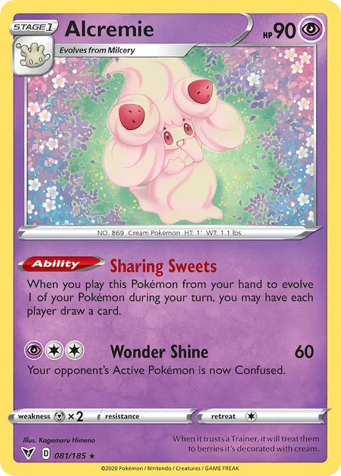 Alcremie, Vivid Voltage 81/185