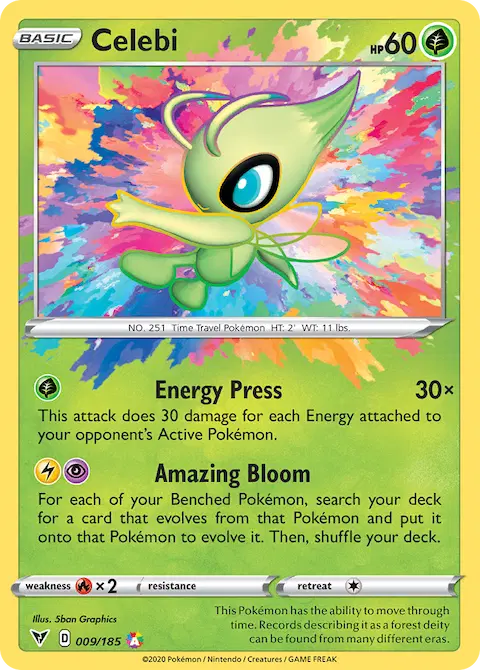 Celebi, Vivid Voltage 9/185