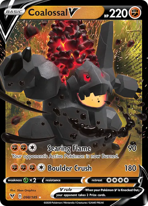 Coalossal V, Vivid Voltage 98/185