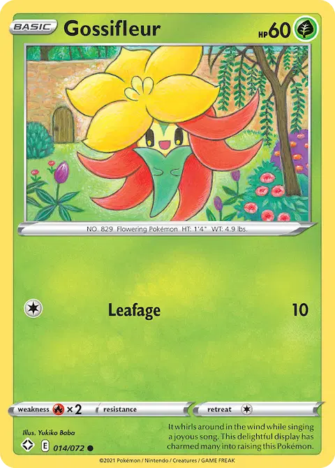Gossifleur, Shining Fates 14/72