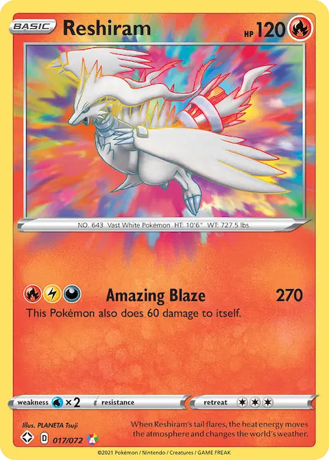 Reshiram, Shining Fates 17/72