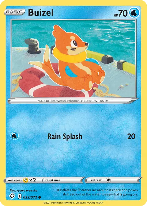 Buizel, Shining Fates 22/72