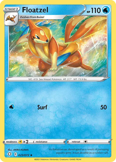 Floatzel, Shining Fates 23/72