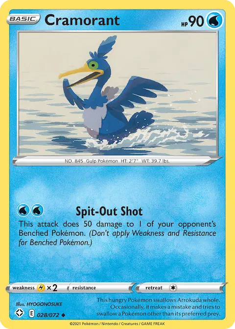 Cramorant, Shining Fates 28/72