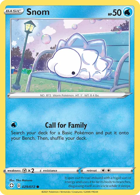 Snom, Shining Fates 29/72