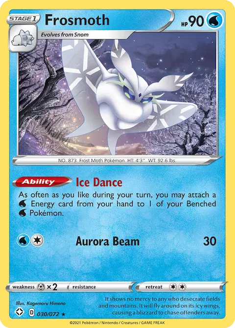 Frosmoth, Shining Fates 30/72