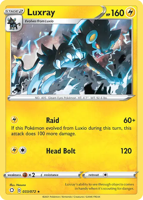 Luxray, Shining Fates 33/72