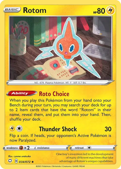 Rotom, Shining Fates 34/72
