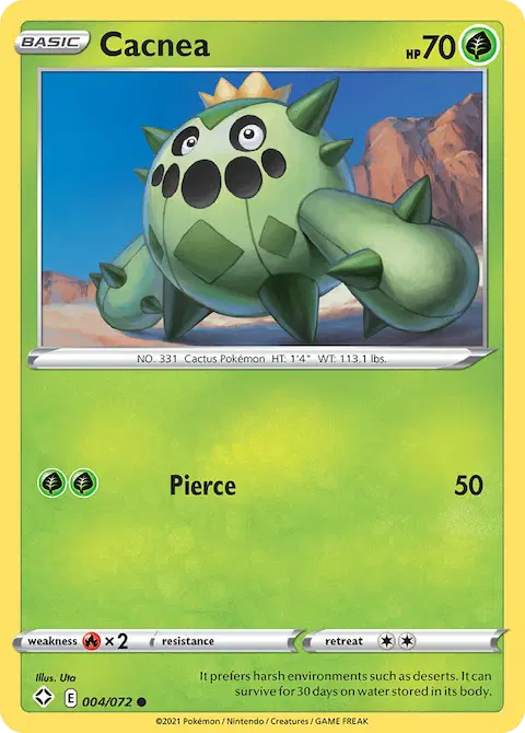 Cacnea, Shining Fates 4/72