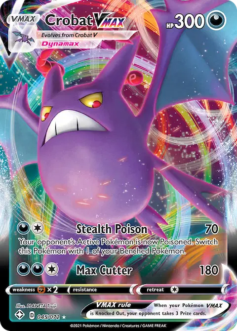 Crobat VMAX, Shining Fates 45/72