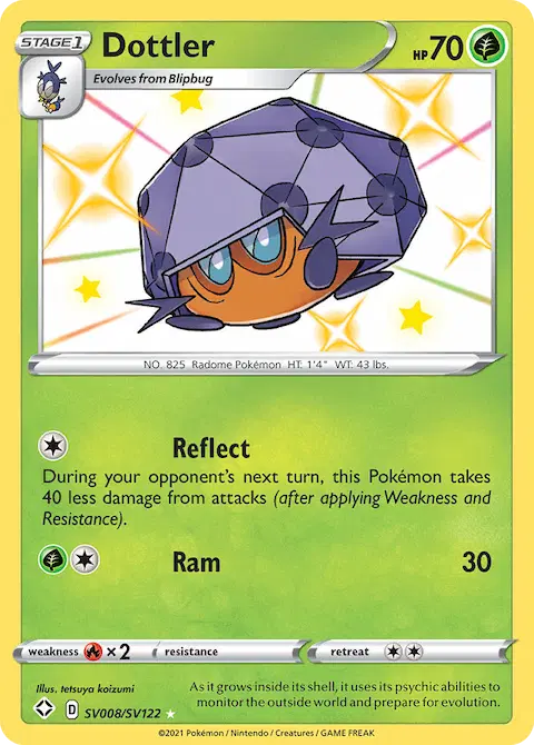 Dottler, Shining Fates Shiny Vault SV008