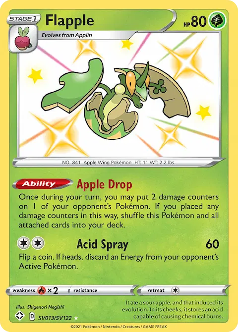Flapple, Shining Fates Shiny Vault SV013