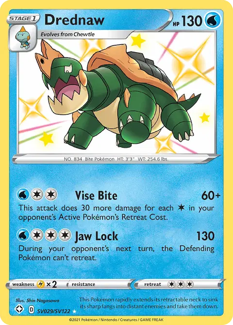 Drednaw, Shining Fates Shiny Vault SV029