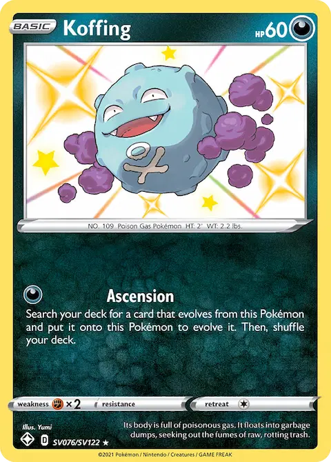 Koffing, Shining Fates Shiny Vault SV076