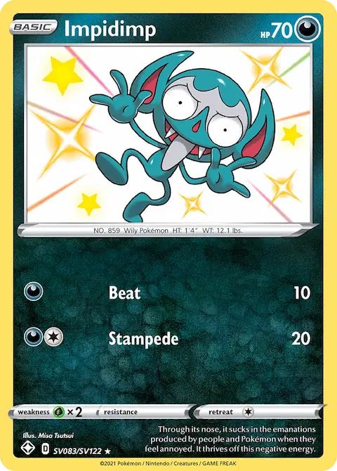 Impidimp, Shining Fates Shiny Vault SV083