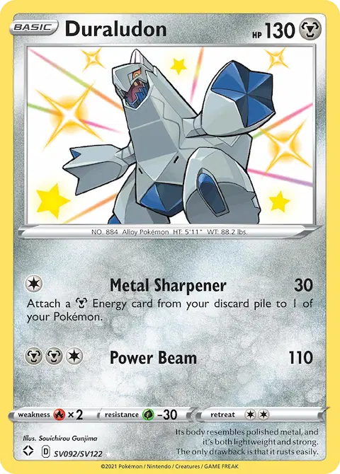 Duraludon, Shining Fates Shiny Vault SV092