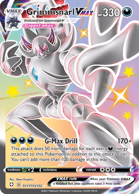 Grimmsnarl VMAX, Shining Fates Shiny Vault SV117