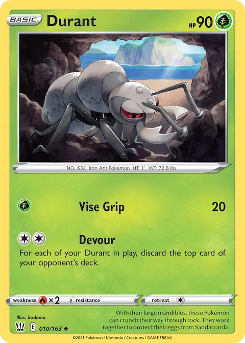 Durant, Battle Styles 10/163