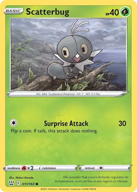 Scatterbug, Battle Styles 11/163