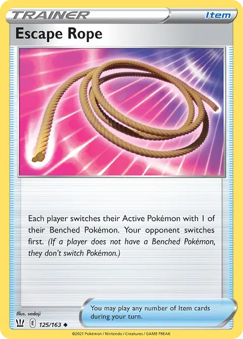 Escape Rope, Battle Styles 125/163