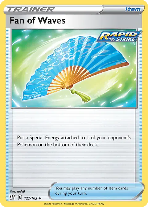 Fan of Waves, Battle Styles 127/163