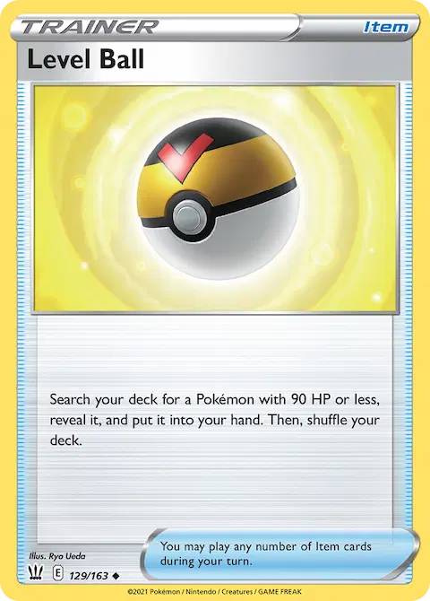 Level Ball, Battle Styles 129/163