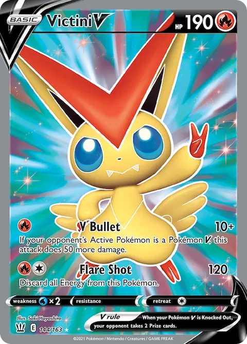 Victini V, Battle Styles 144/163