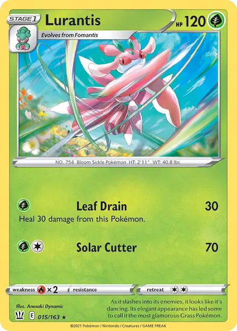 Lurantis, Battle Styles 15/163