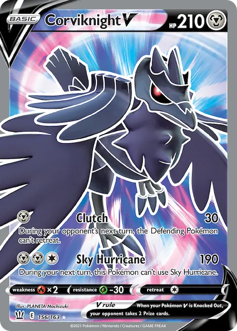 Corviknight V, Battle Styles 156/163