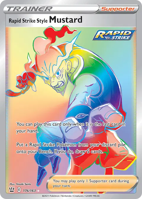 Rapid Strike Style Mustard, Battle Styles 176/163