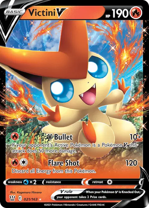 Victini V, Battle Styles 21/163