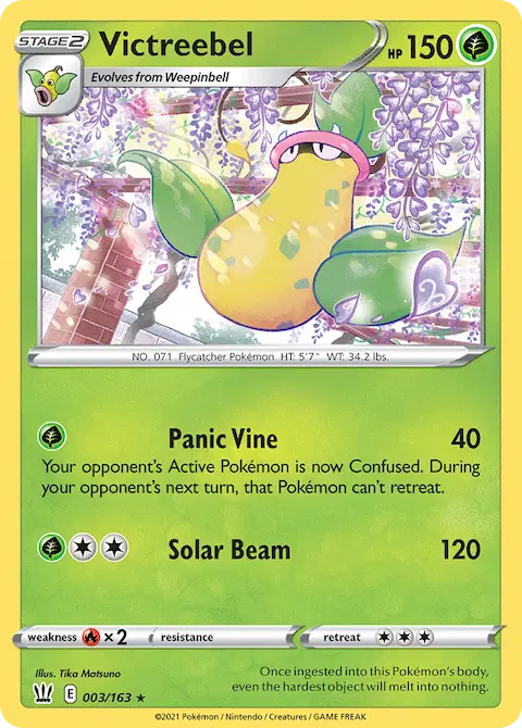 Victreebel, Battle Styles 3/163