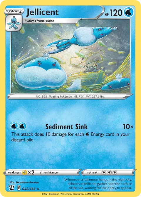 Jellicent, Battle Styles 42/163