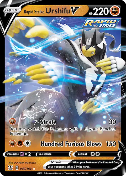 Rapid Strike Urshifu V, Battle Styles 87/163