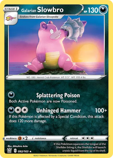 Galarian Slowbro, Battle Styles 92/163