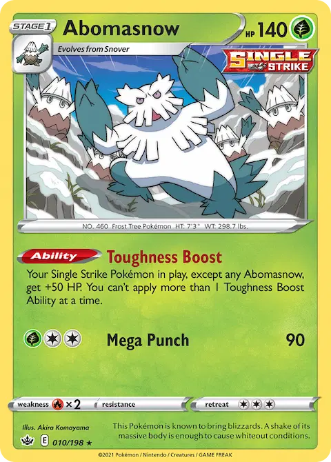 Abomasnow, Chilling Reign 10/198
