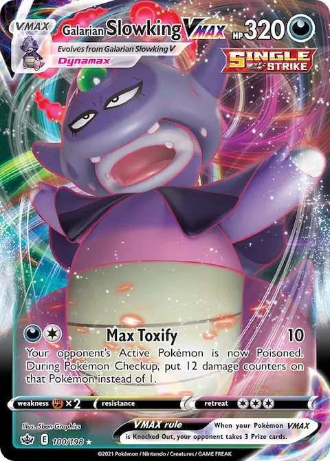 Galarian Slowking VMAX, Chilling Reign 100/198