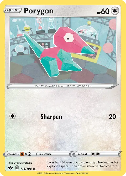 Porygon, Chilling Reign 116/198