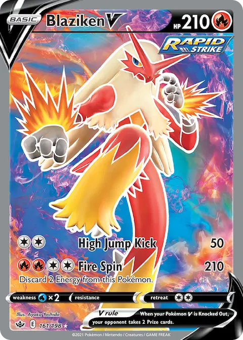 Blaziken V, Chilling Reign 161/198