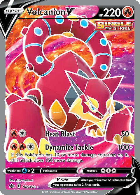 Volcanion V, Chilling Reign 162/198