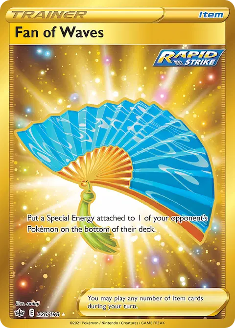 Fan of Waves, Chilling Reign 226/198