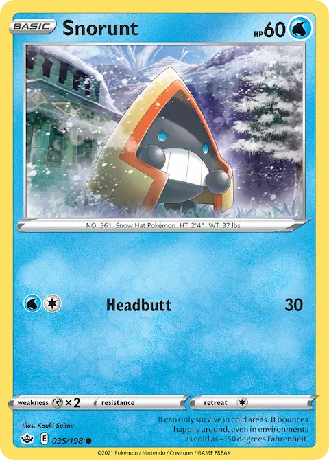 Snorunt, Chilling Reign 35/198