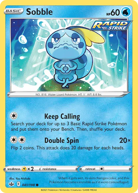 Sobble, Chilling Reign 41/198